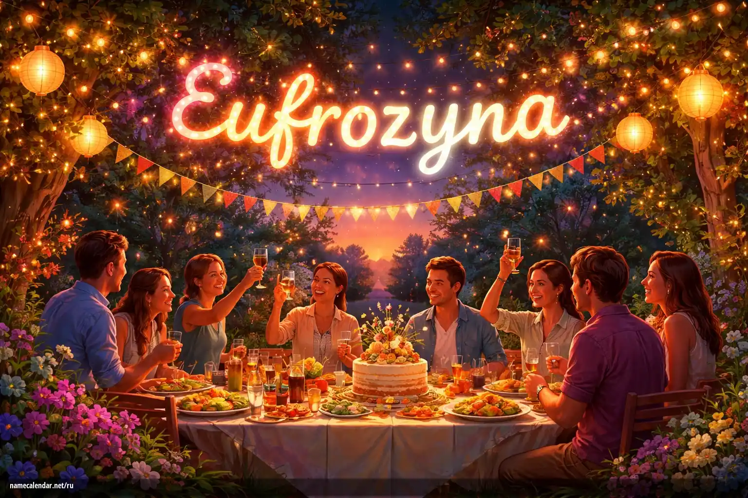 Празднование именин и именин - Eufrozyna
