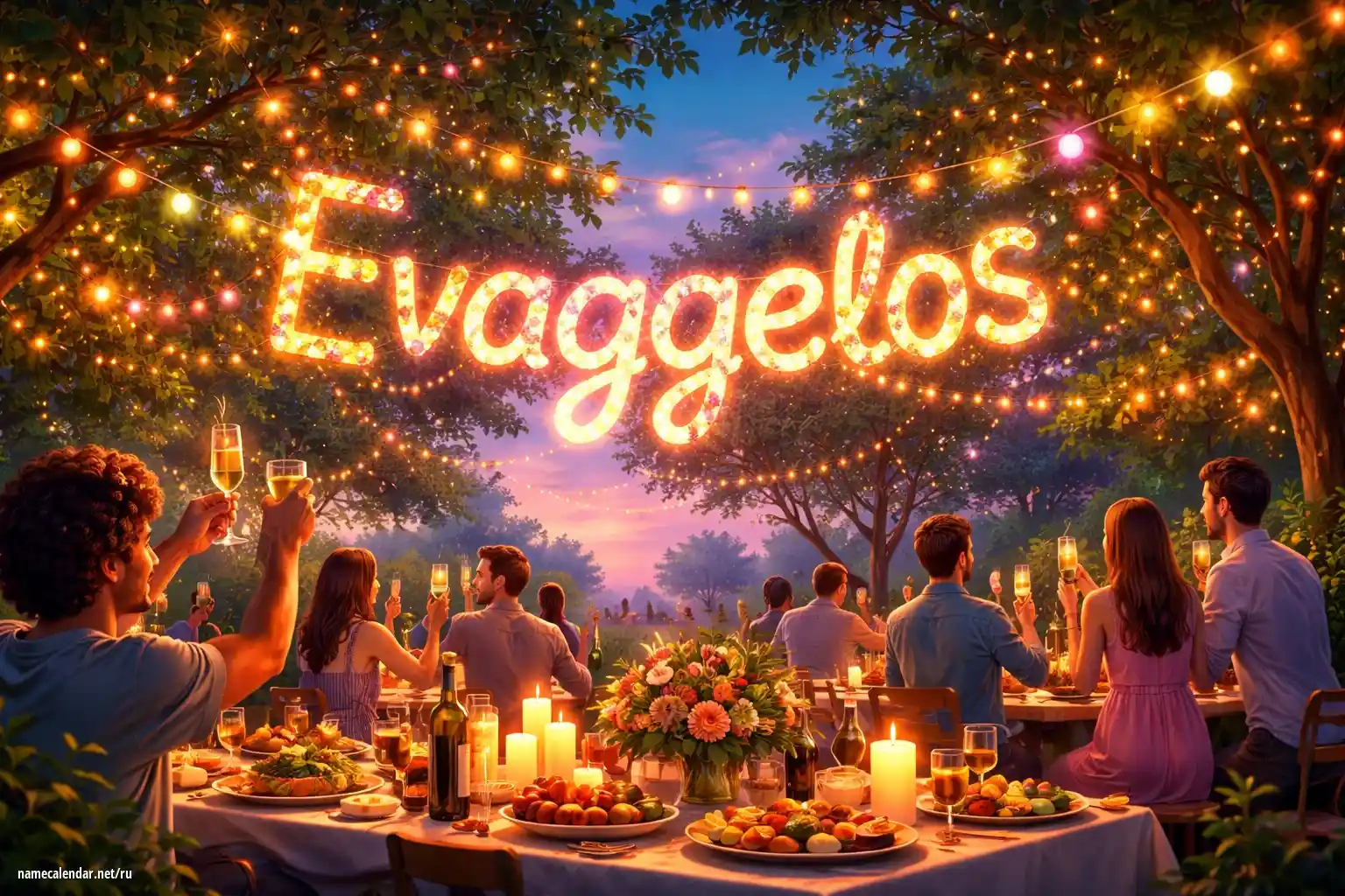 Празднование именин и именин - Evaggelos