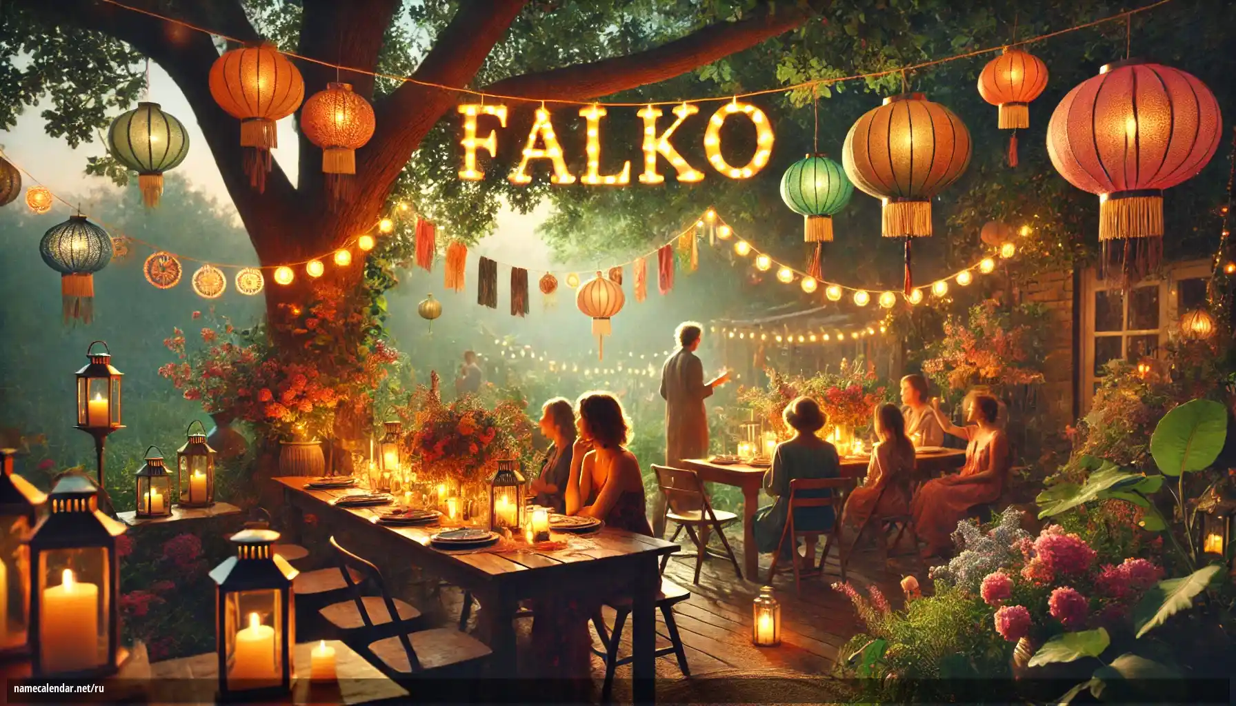 Празднование именин и именин - Falko