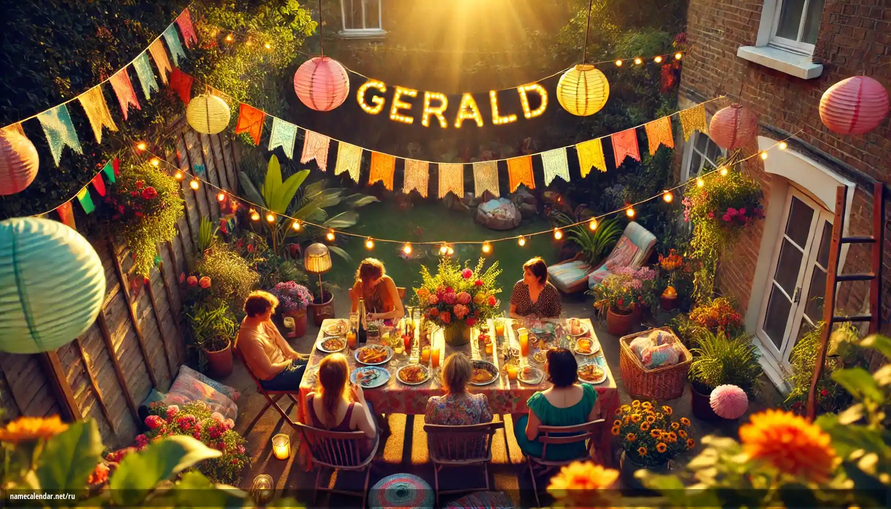 Празднование именин и именин - Gerald