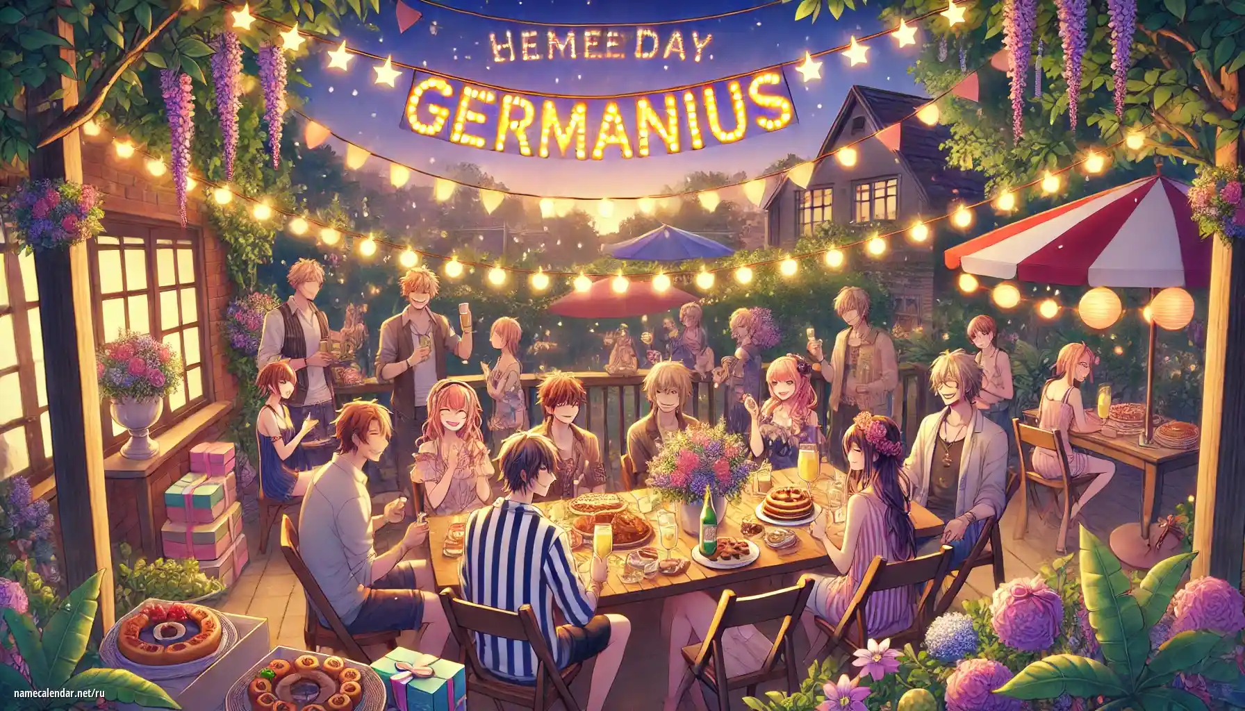 Празднование именин и именин - Germanius