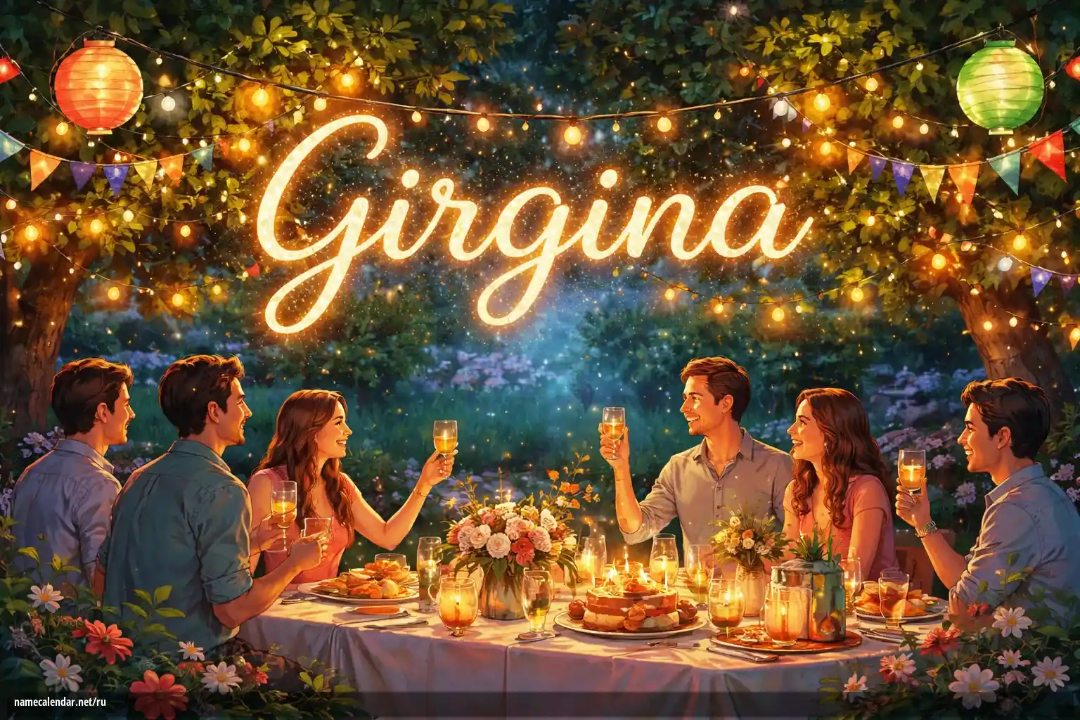 Празднование именин и именин - Girgina
