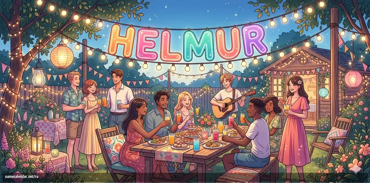 Празднование именин и именин - Helmur