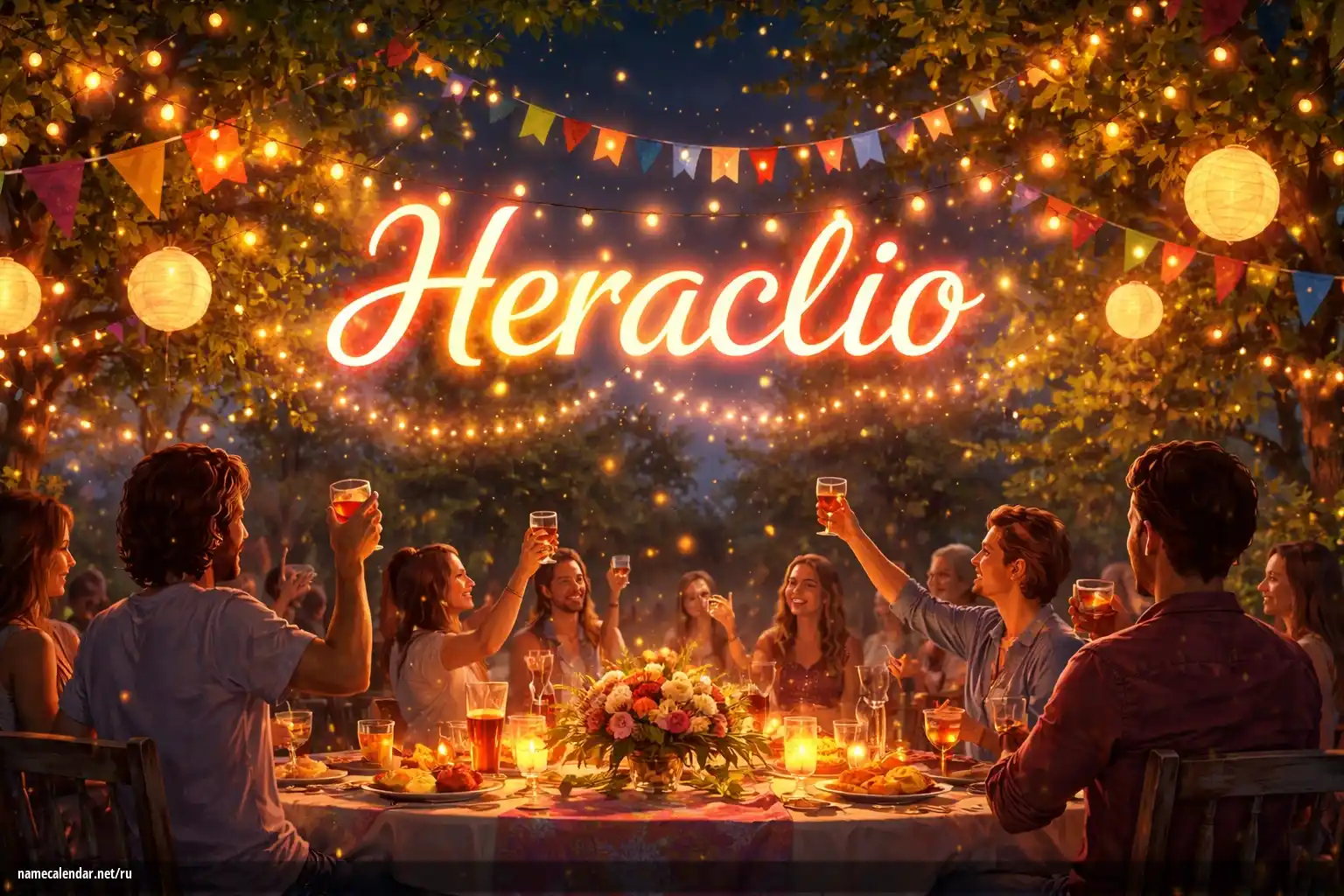 Празднование именин и именин - Heraclio
