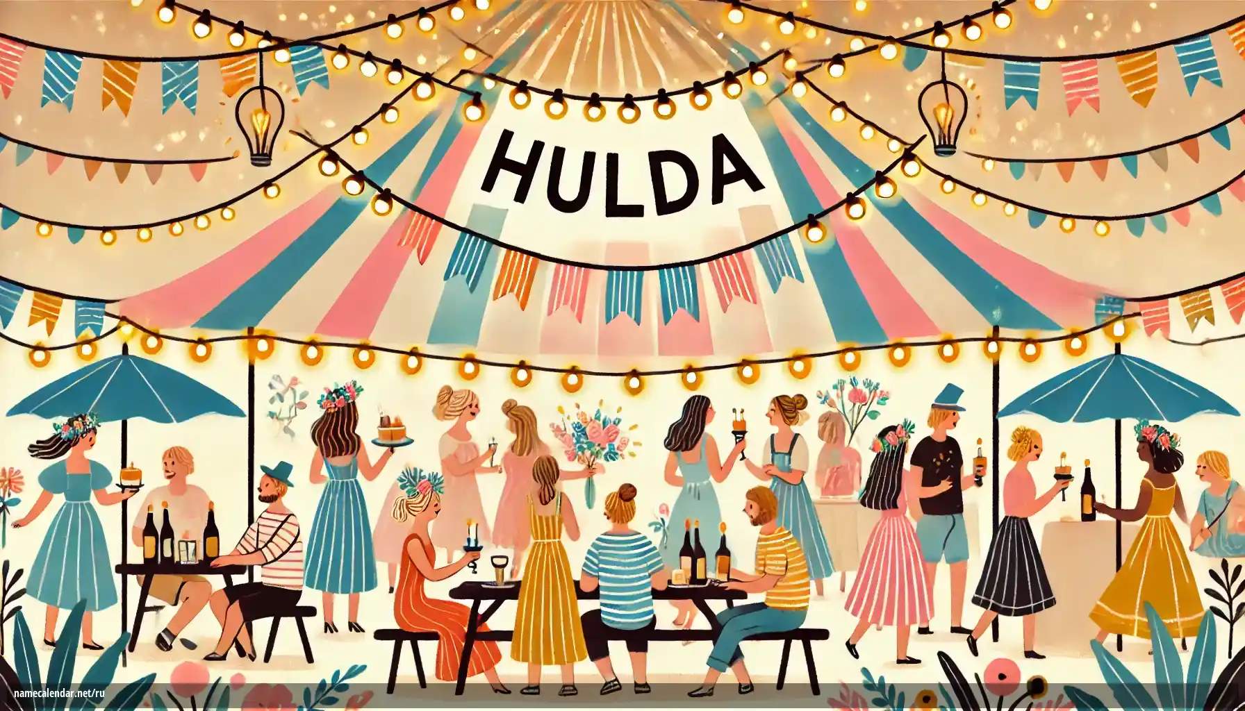 Празднование именин и именин - Hulda