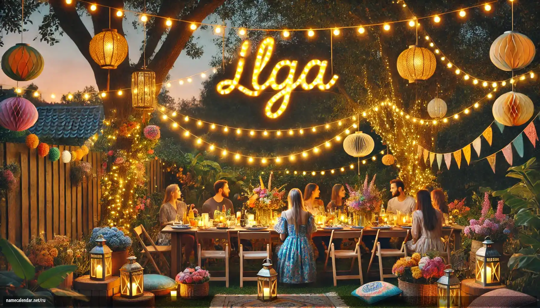 Празднование именин и именин - Ilga