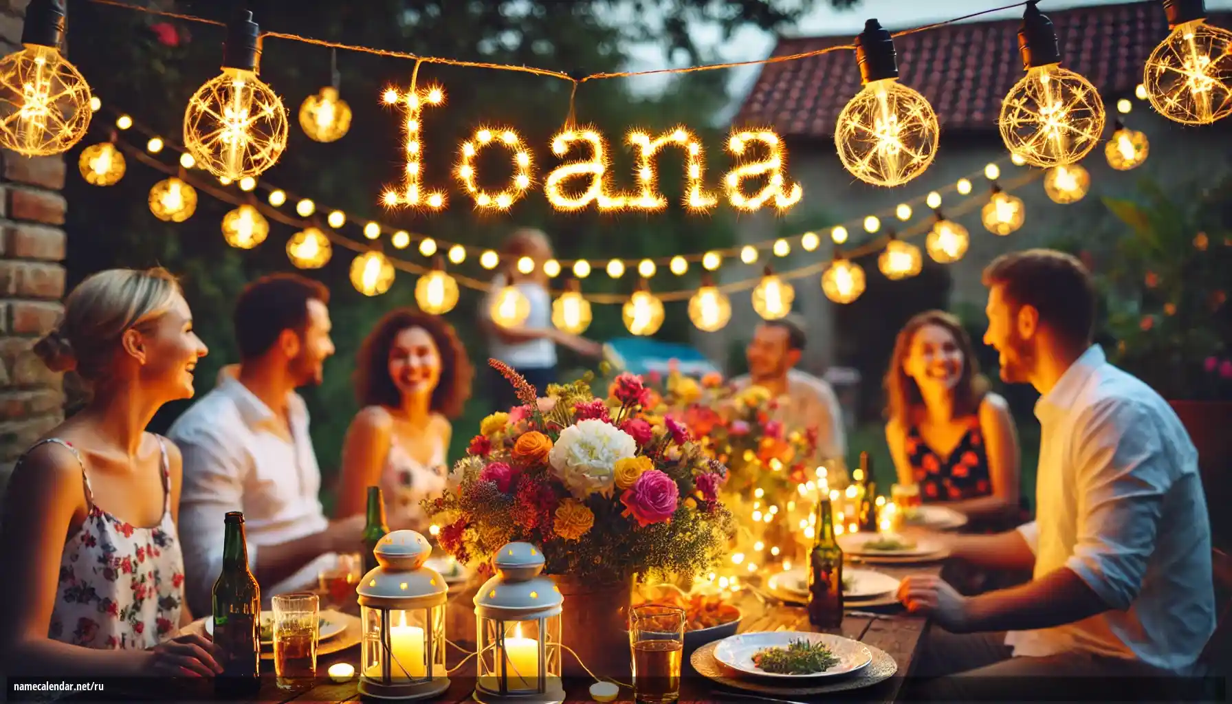 Празднование именин и именин - Ioana