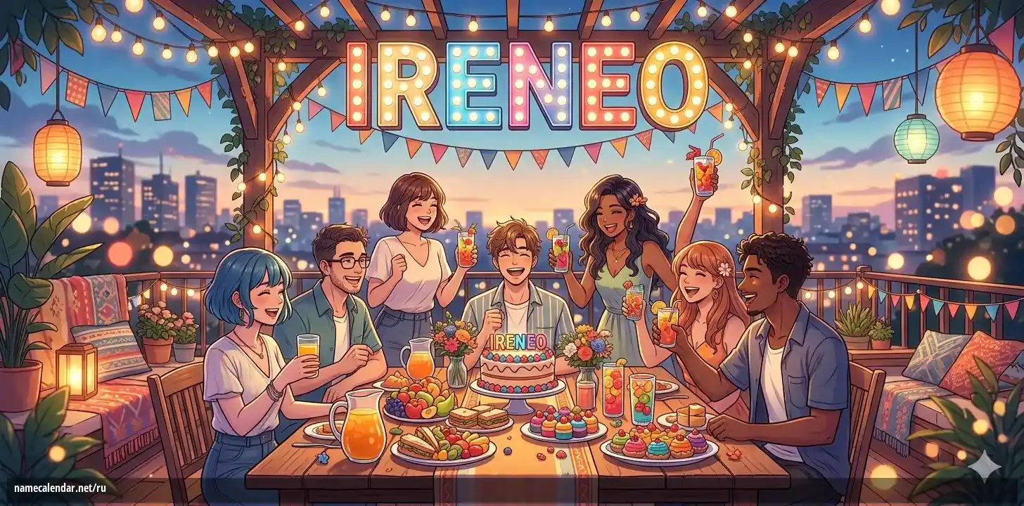 Празднование именин и именин - Ireneo