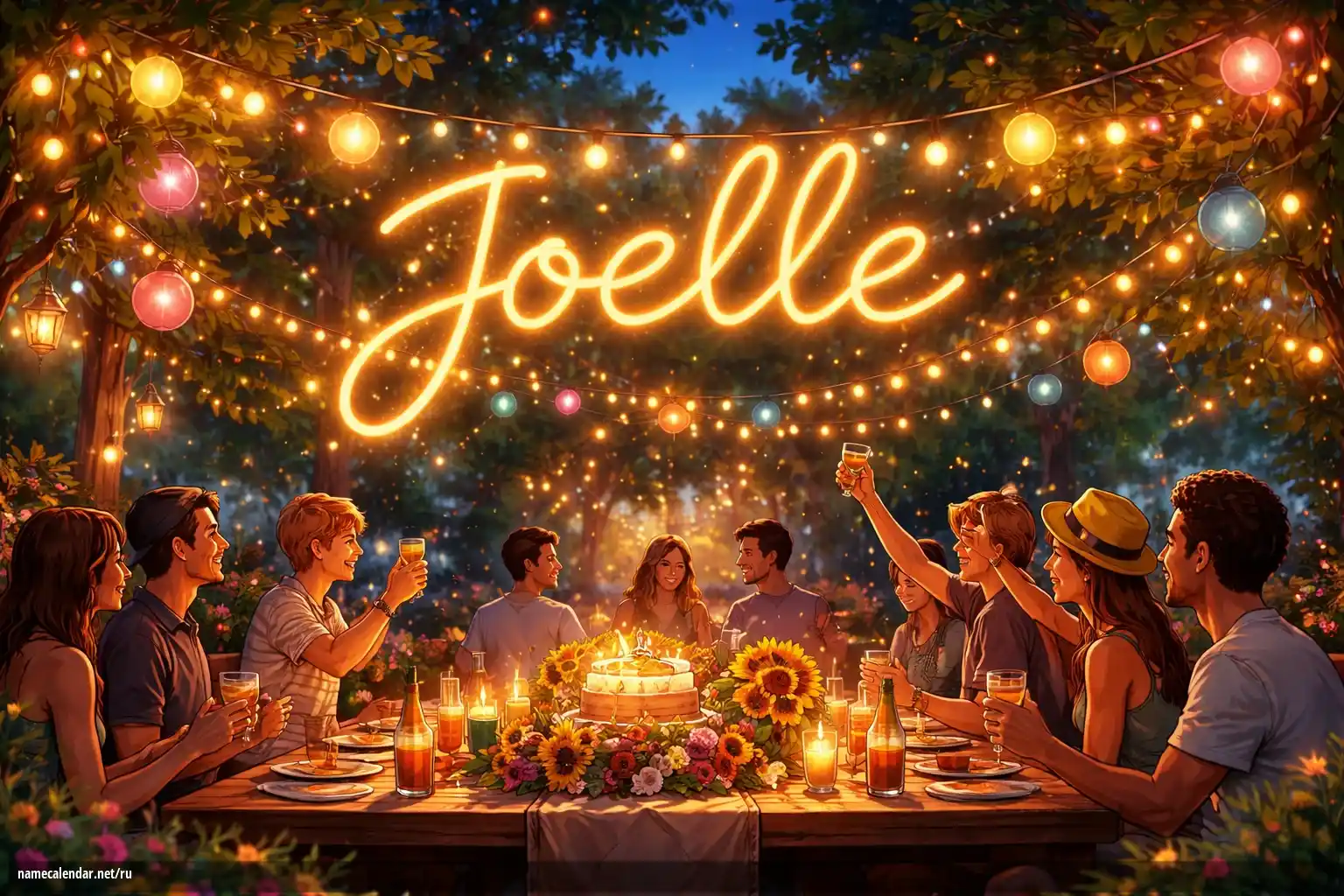 Празднование именин и именин - Joelle