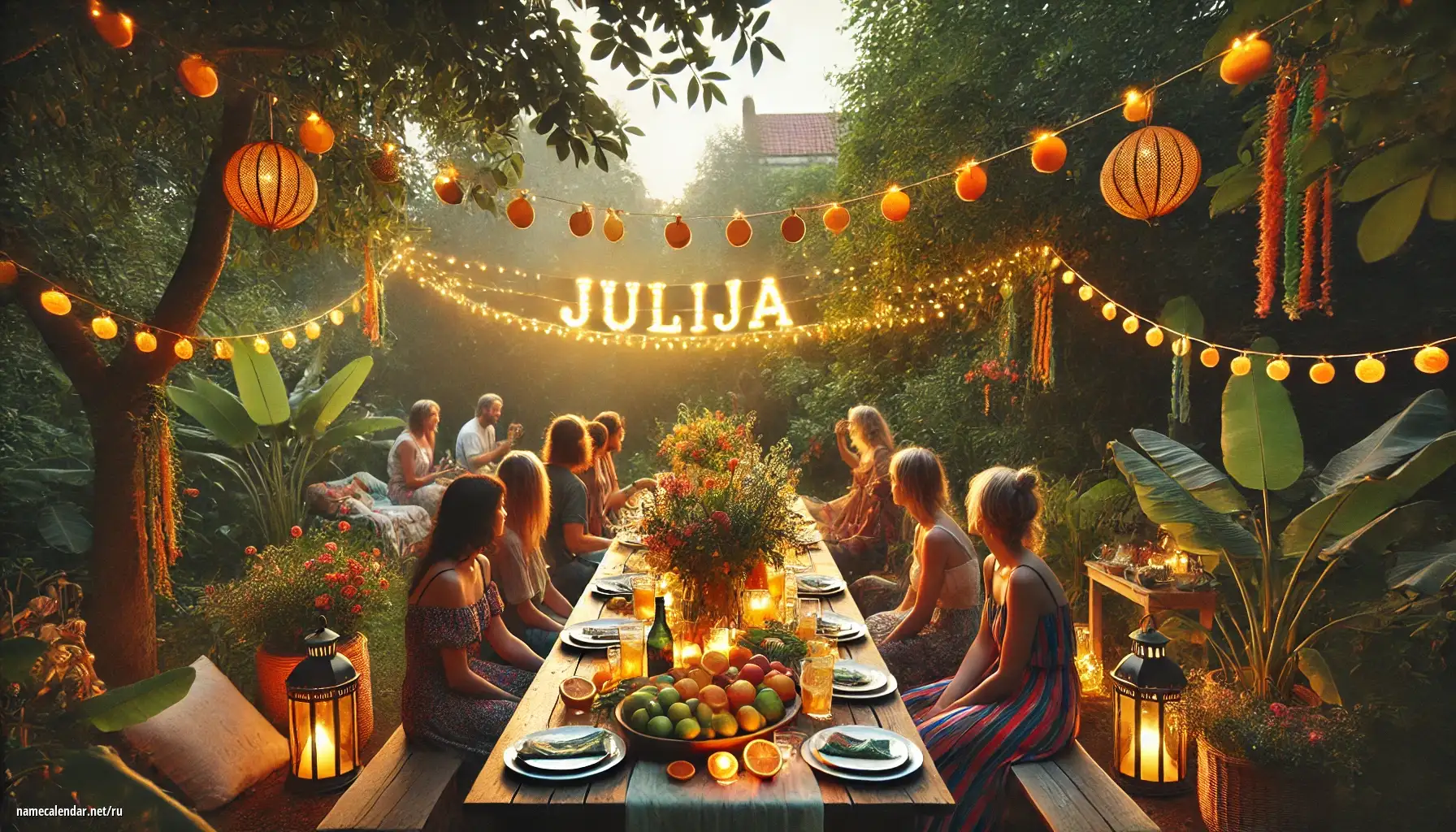 Празднование именин и именин - Julija