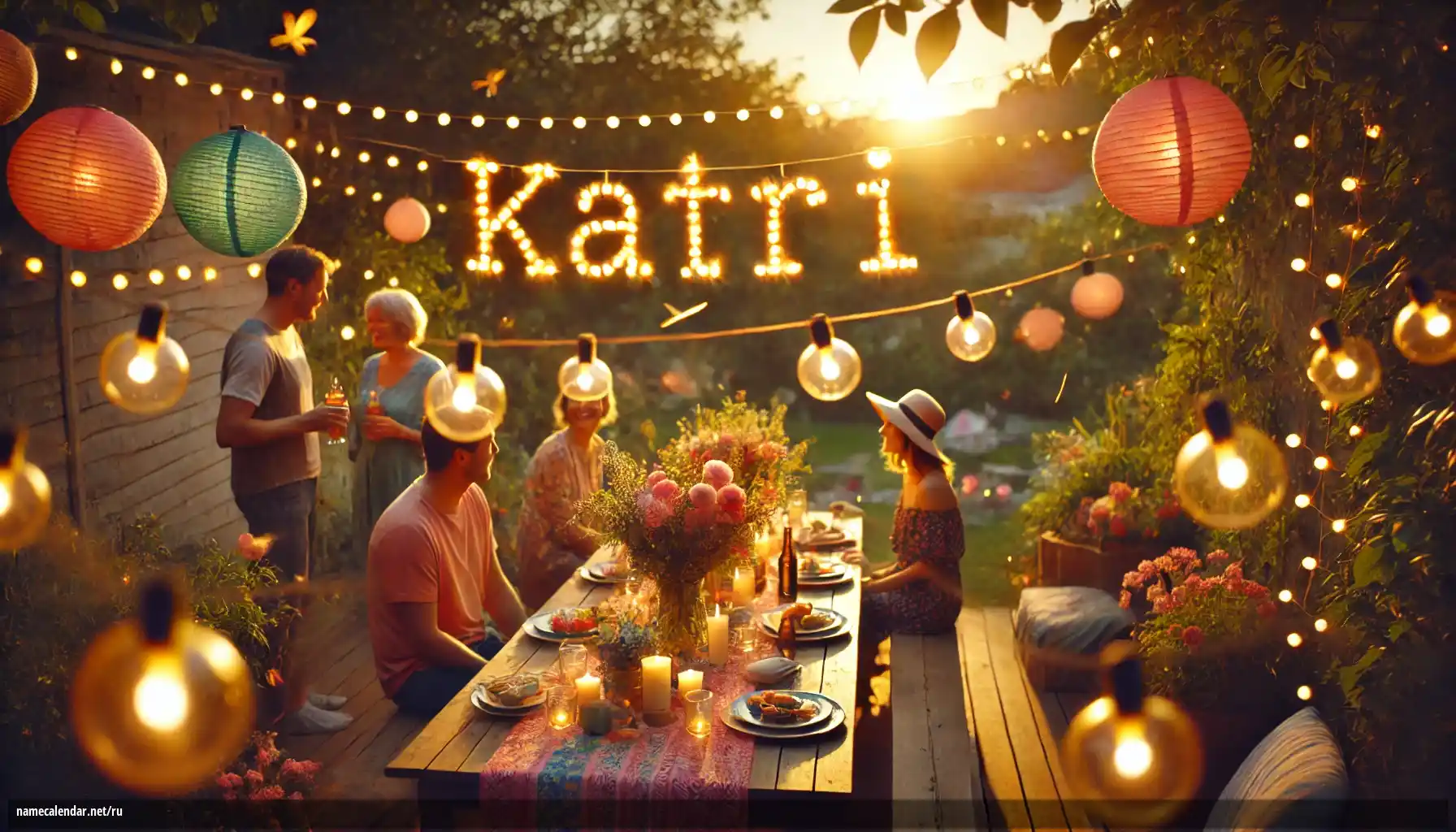 Празднование именин и именин - Katri