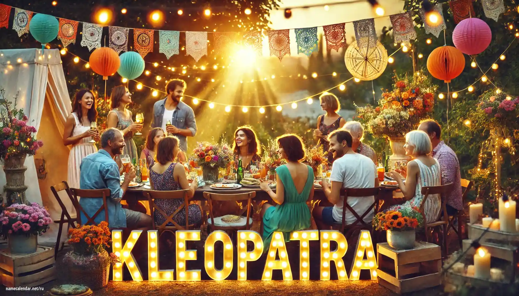 Празднование именин и именин - Kleopatra