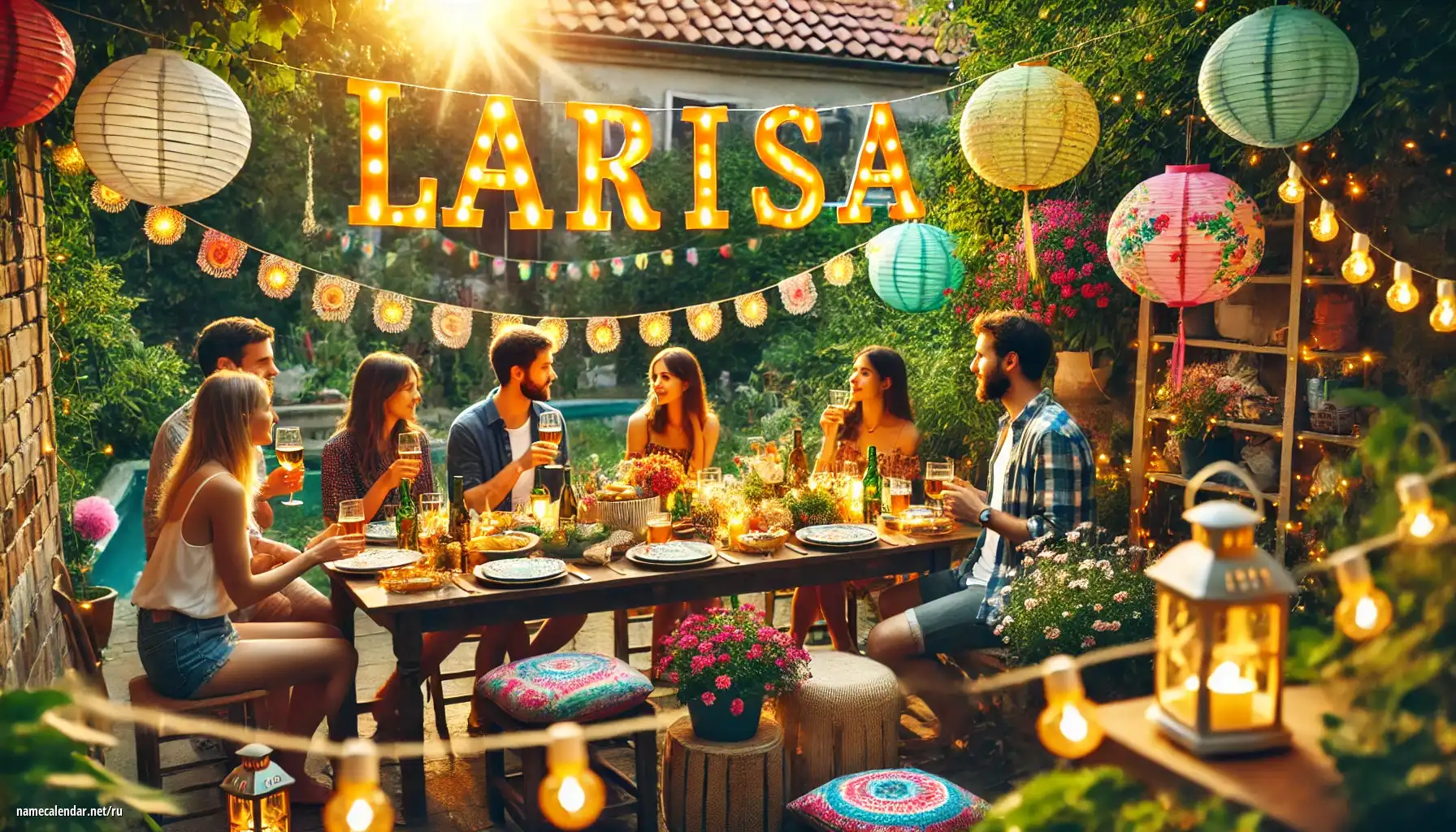 Празднование именин и именин - Larisa