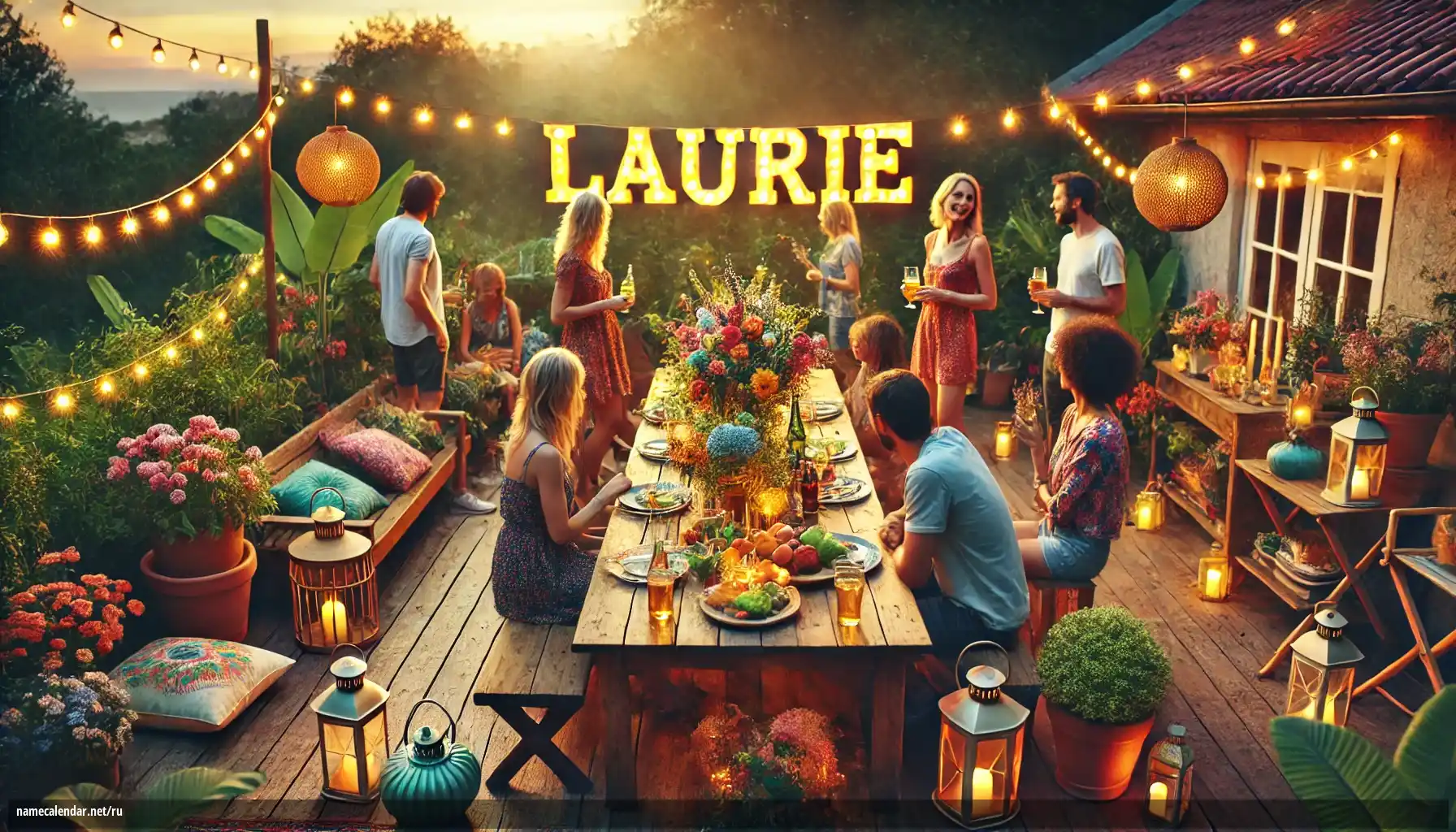 Празднование именин и именин - Laurie