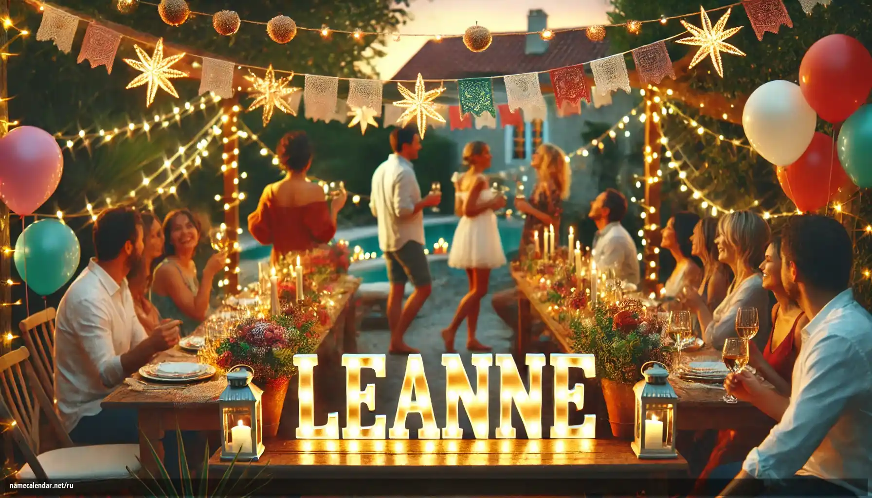 Празднование именин и именин - Leanne