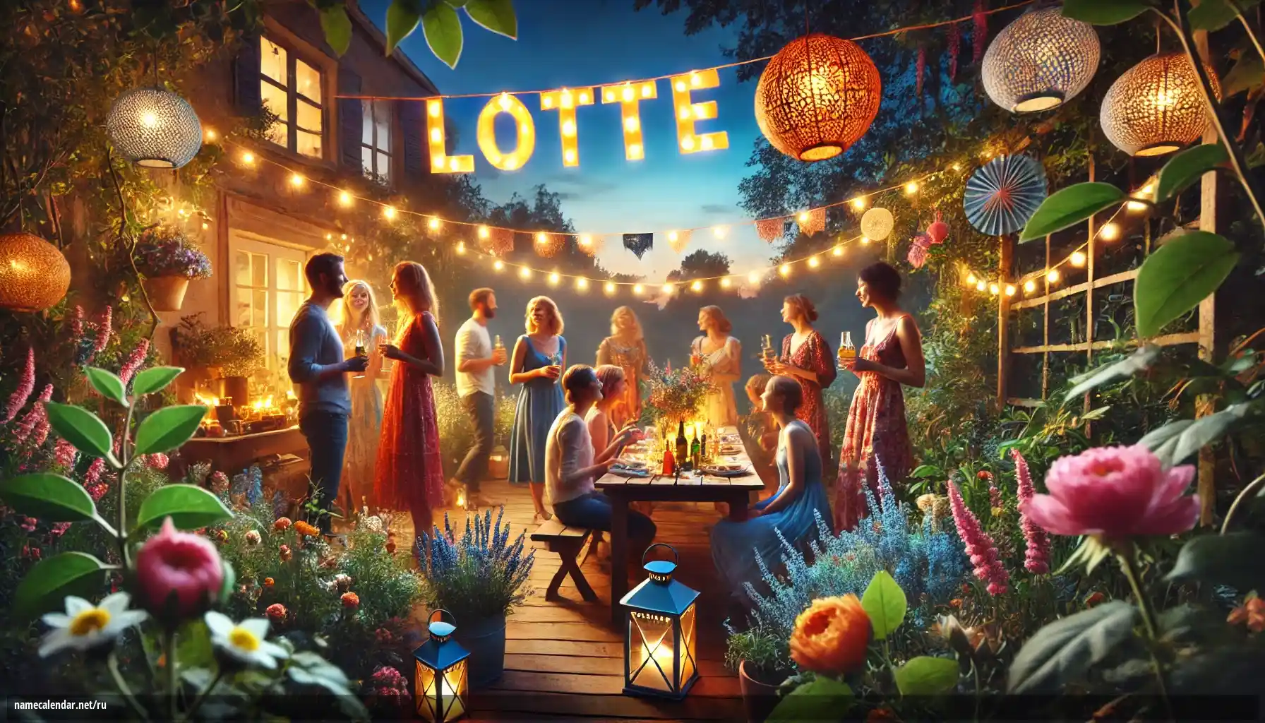 Празднование именин и именин - Lotte