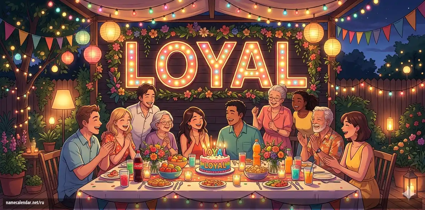 Празднование именин и именин - Loyal