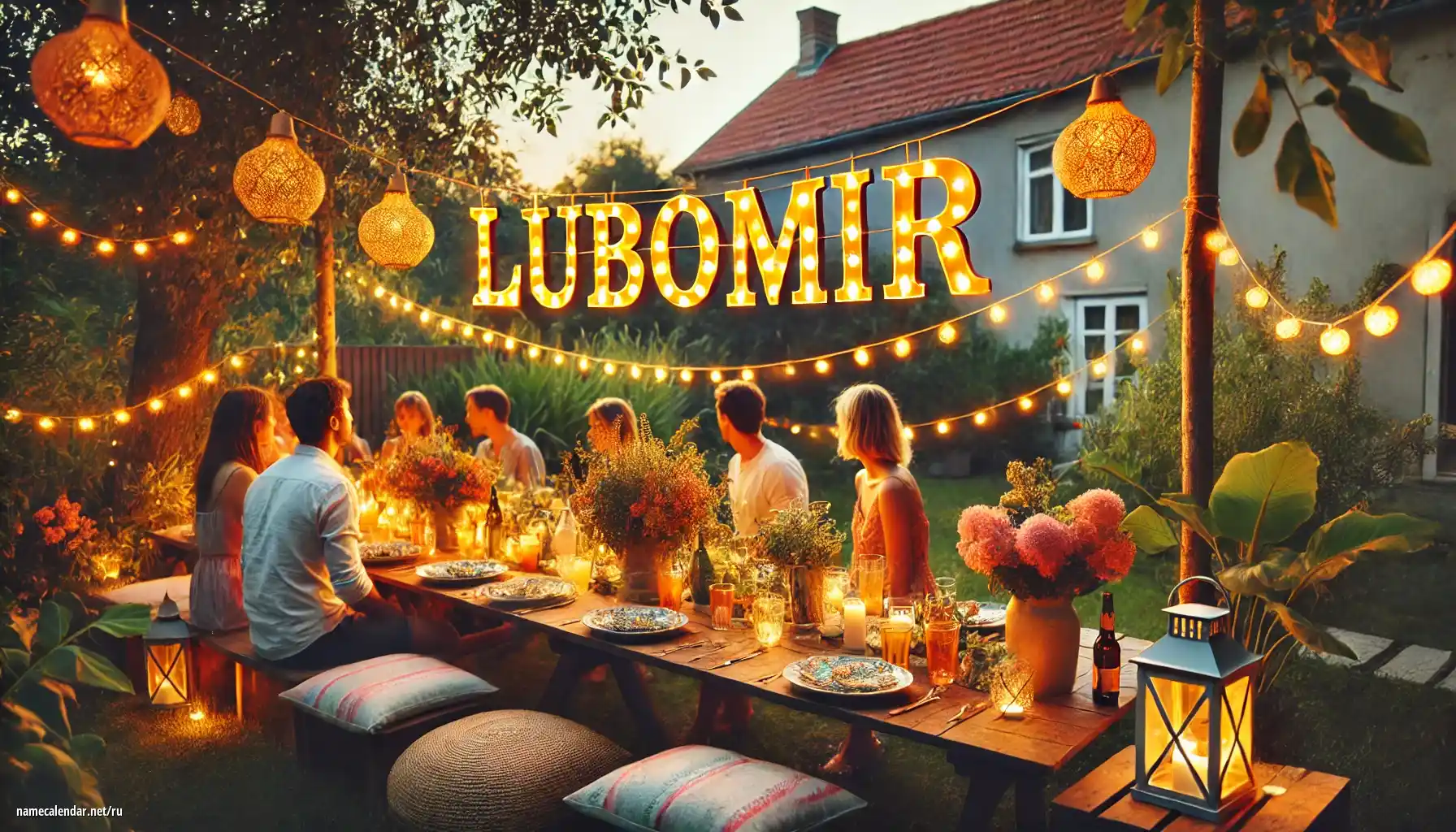 Празднование именин и именин - Lubomír