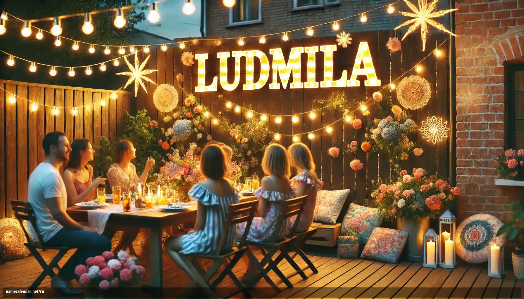 Празднование именин и именин - Ludmila