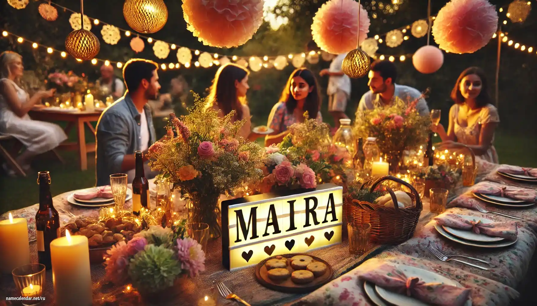 Празднование именин и именин - Maira