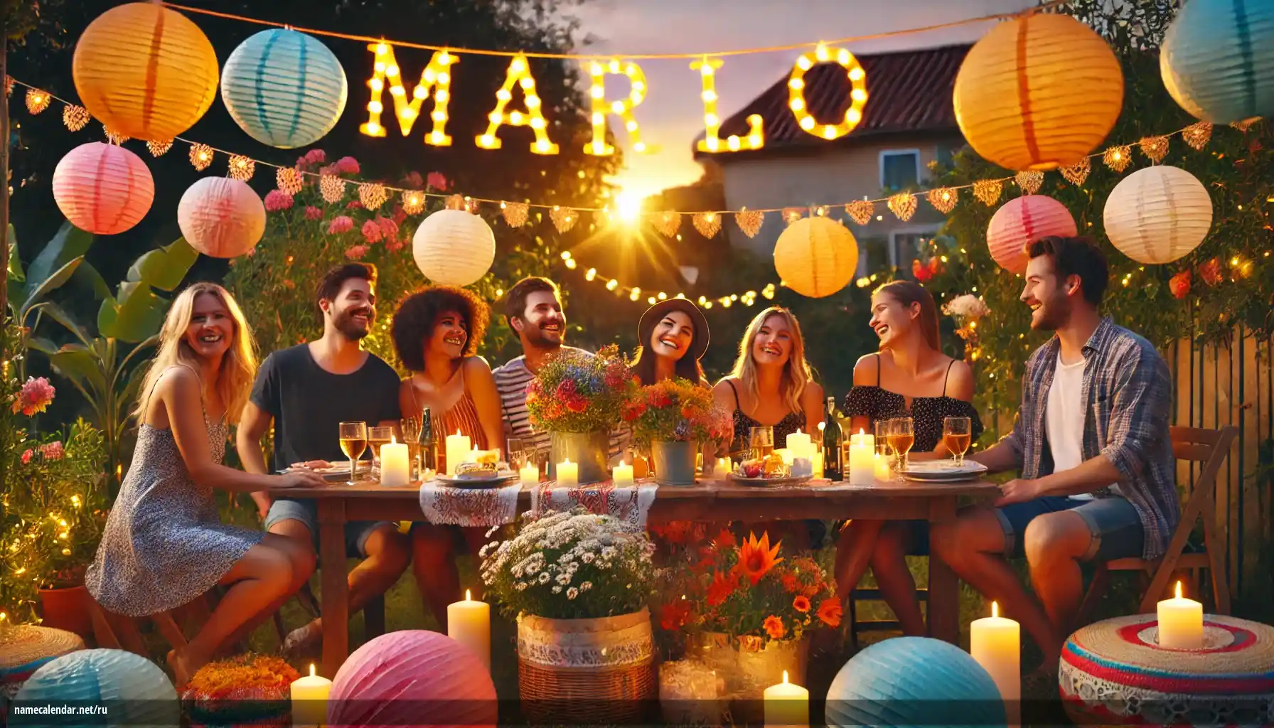 Празднование именин и именин - Marlo