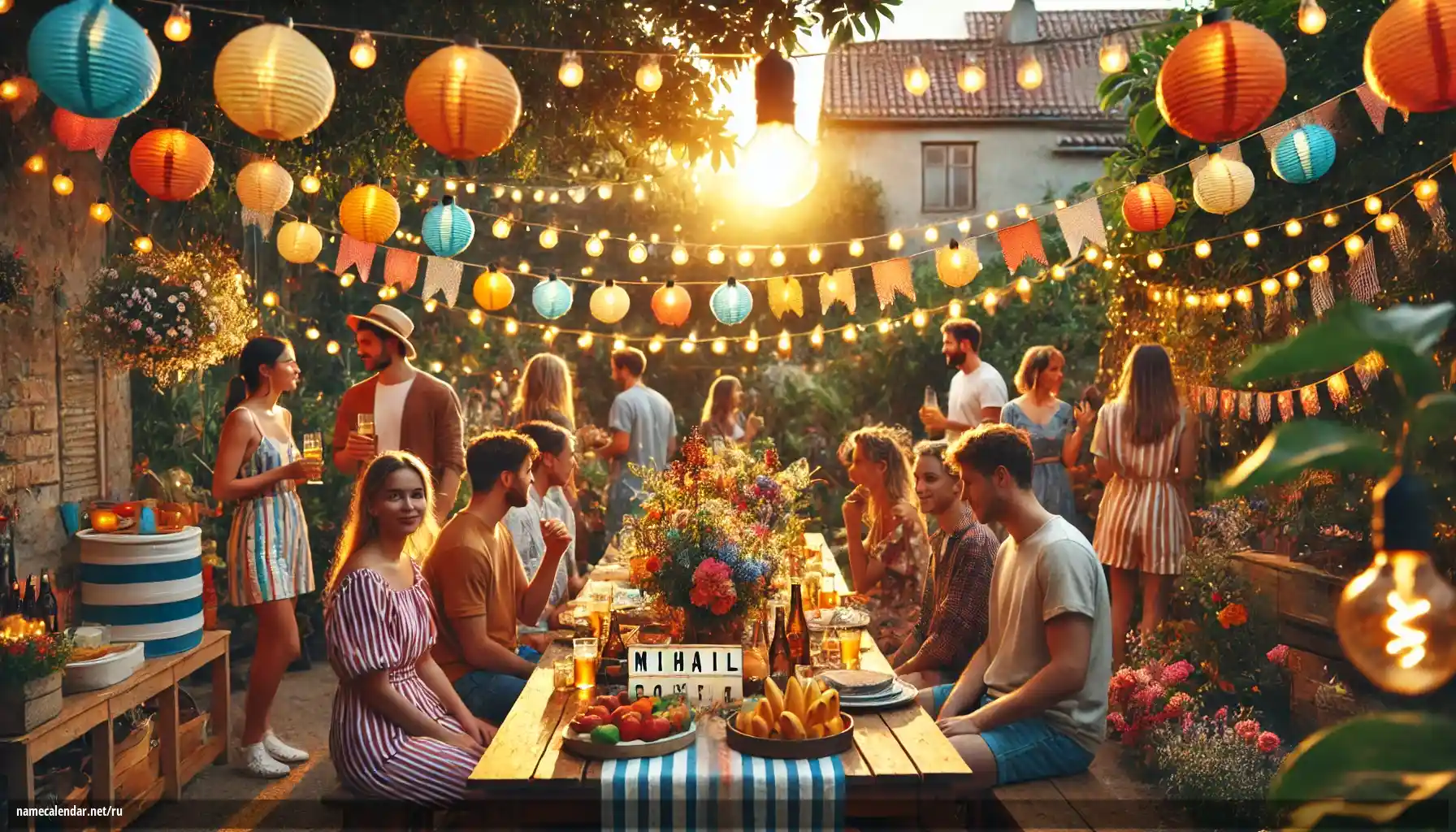 Празднование именин и именин - Mihail