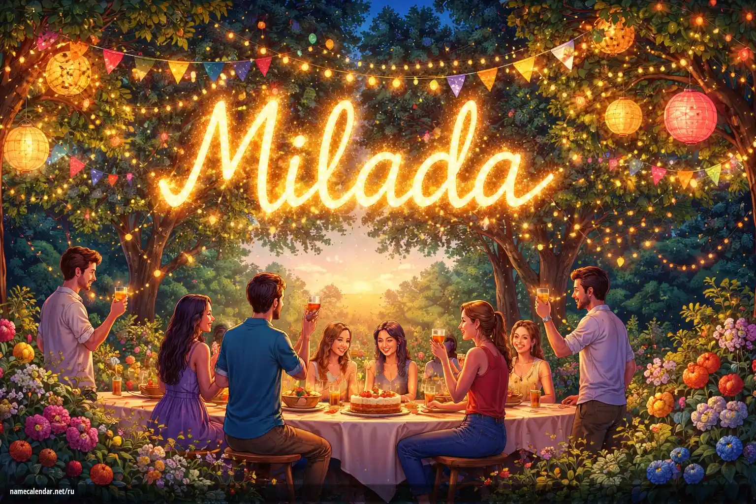 Празднование именин и именин - Milada