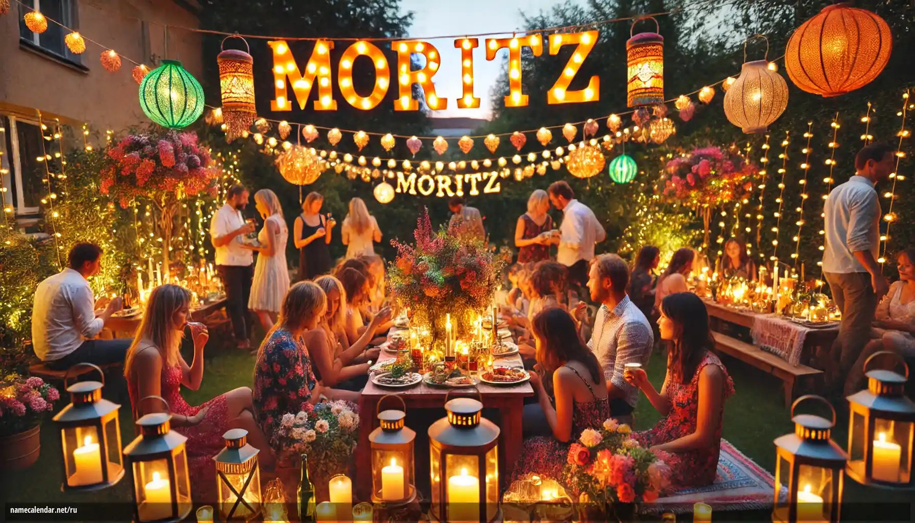 Празднование именин и именин - Moritz