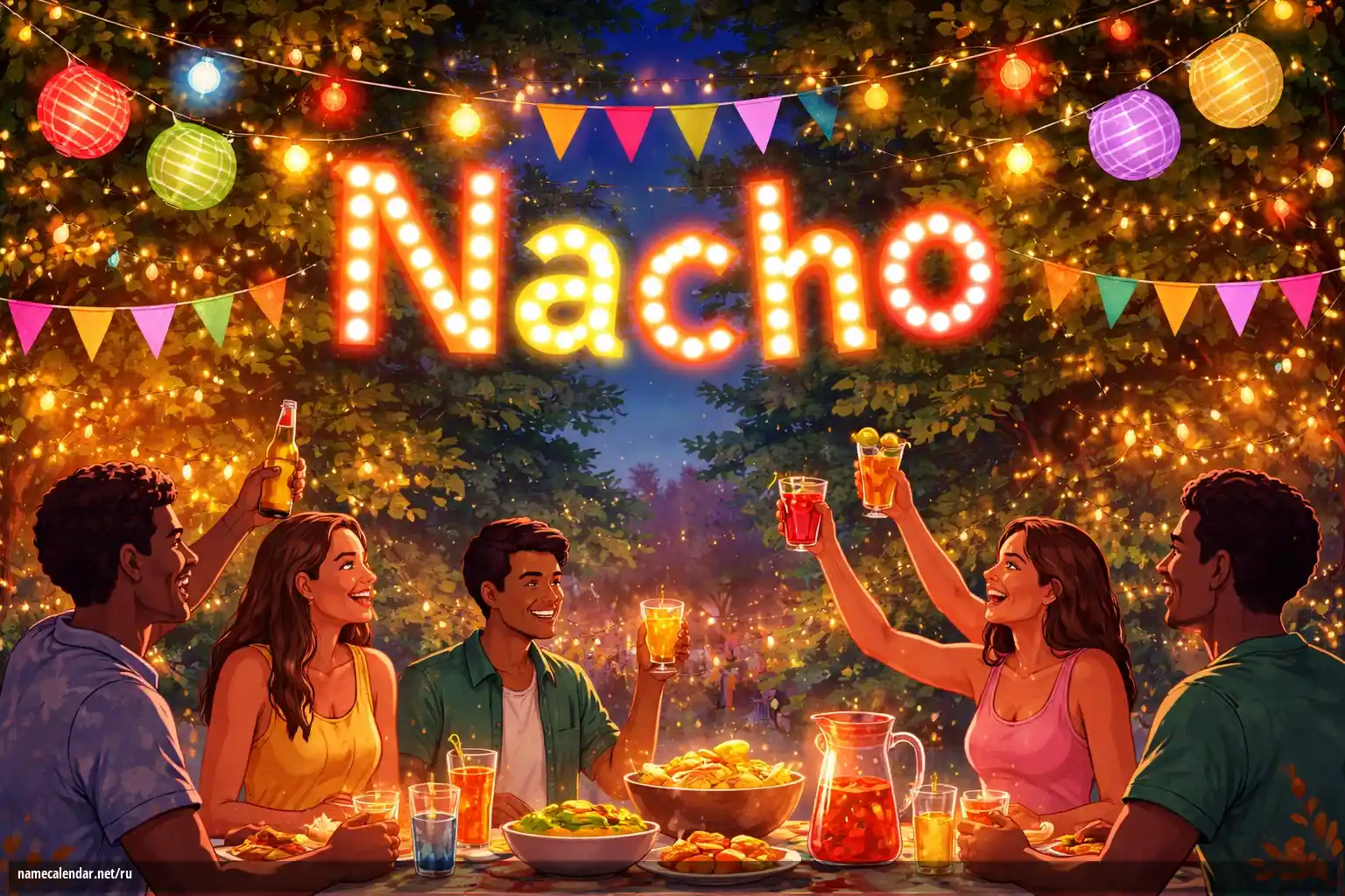 Празднование именин и именин - Nacho