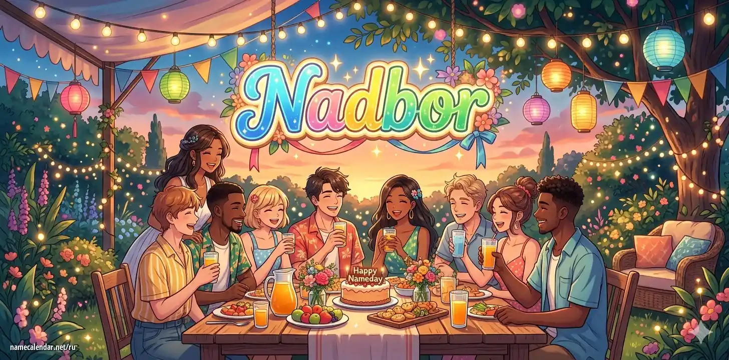 Празднование именин и именин - Nadbor
