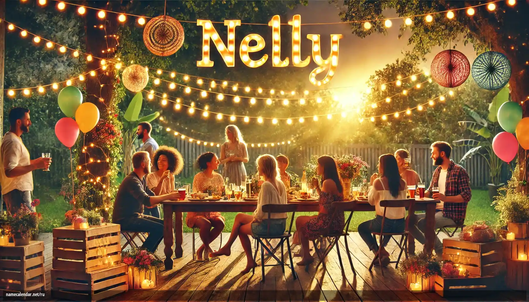 Празднование именин и именин - Nelly
