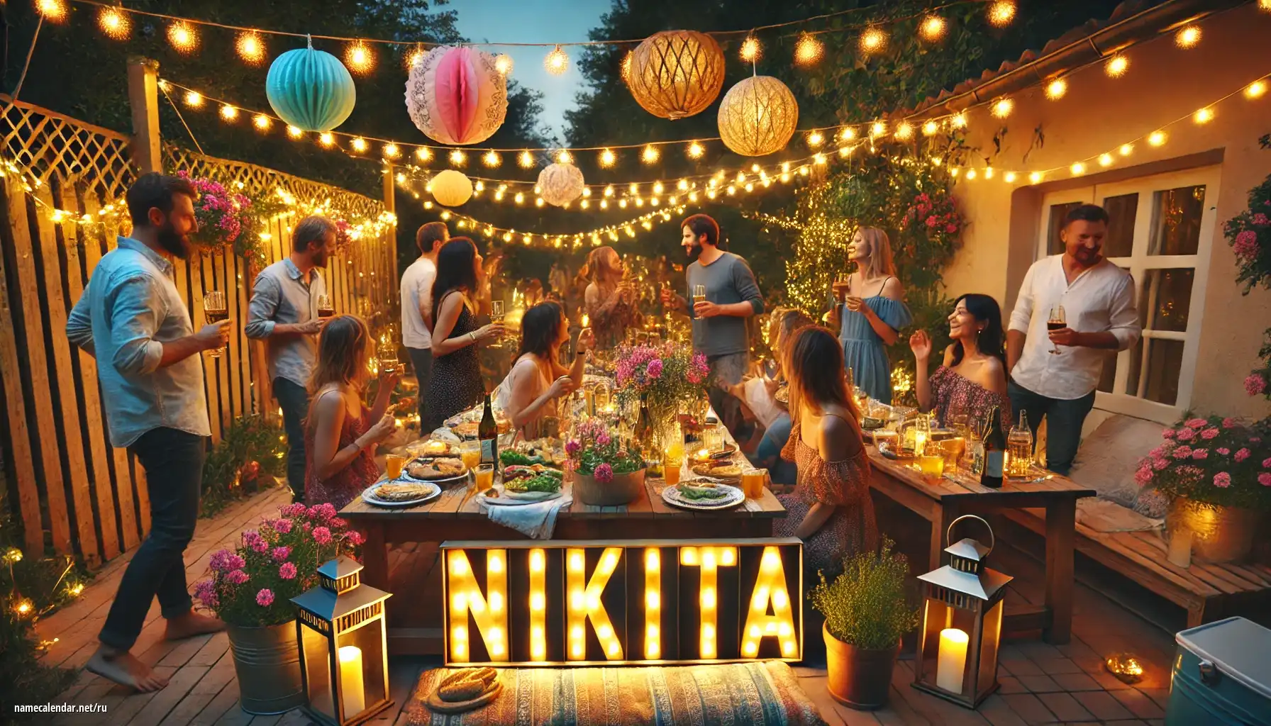 Празднование именин и именин - Nikita