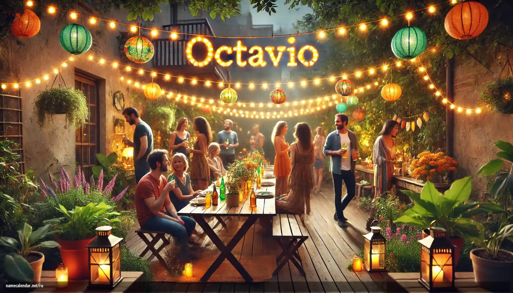Празднование именин и именин - Octavio