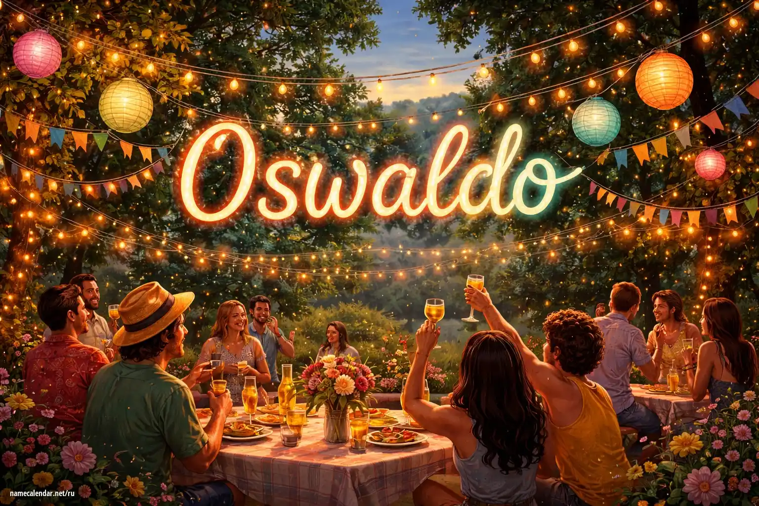 Празднование именин и именин - Oswaldo