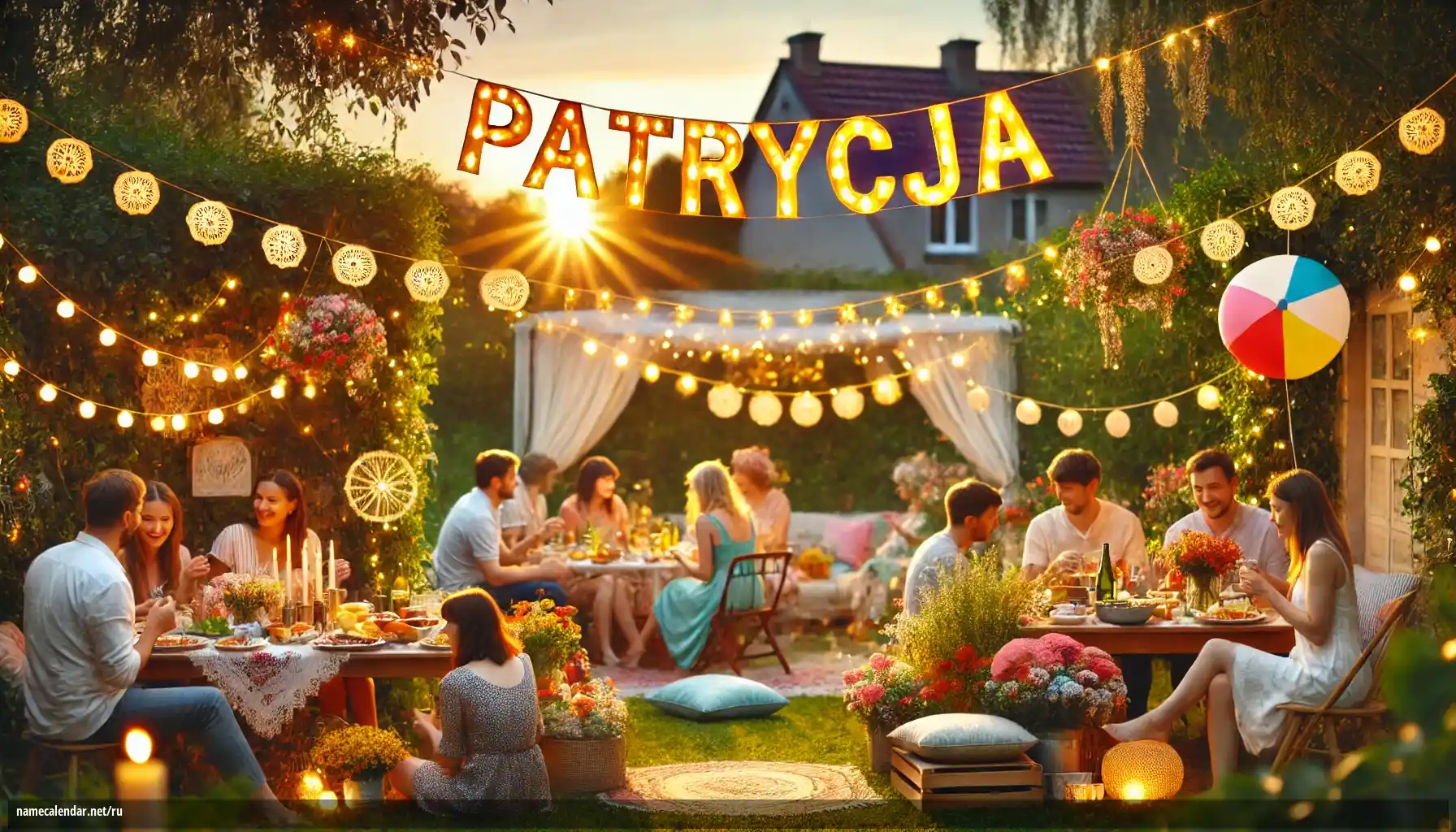 Празднование именин и именин - Patrycja