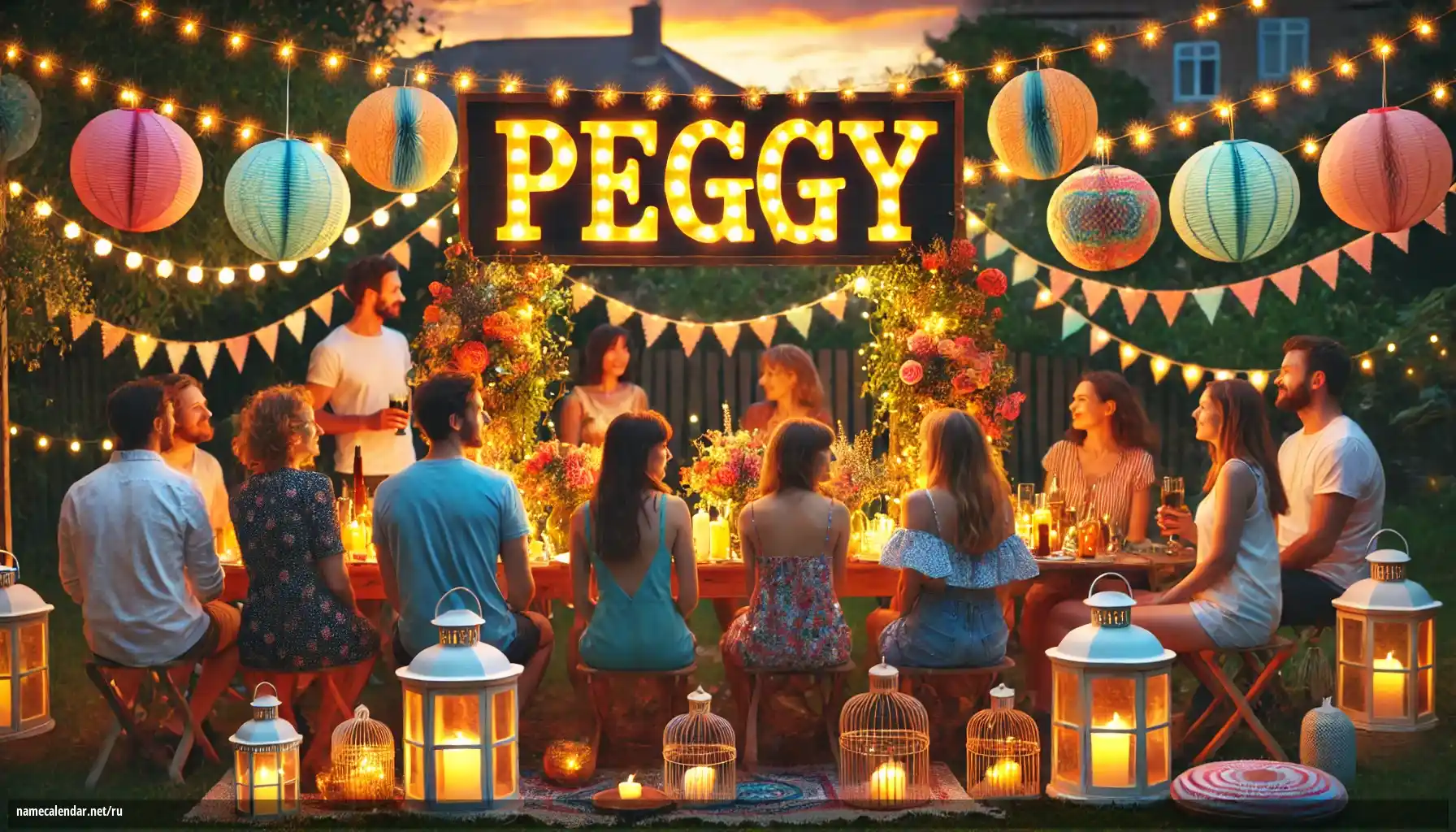 Празднование именин и именин - Peggy