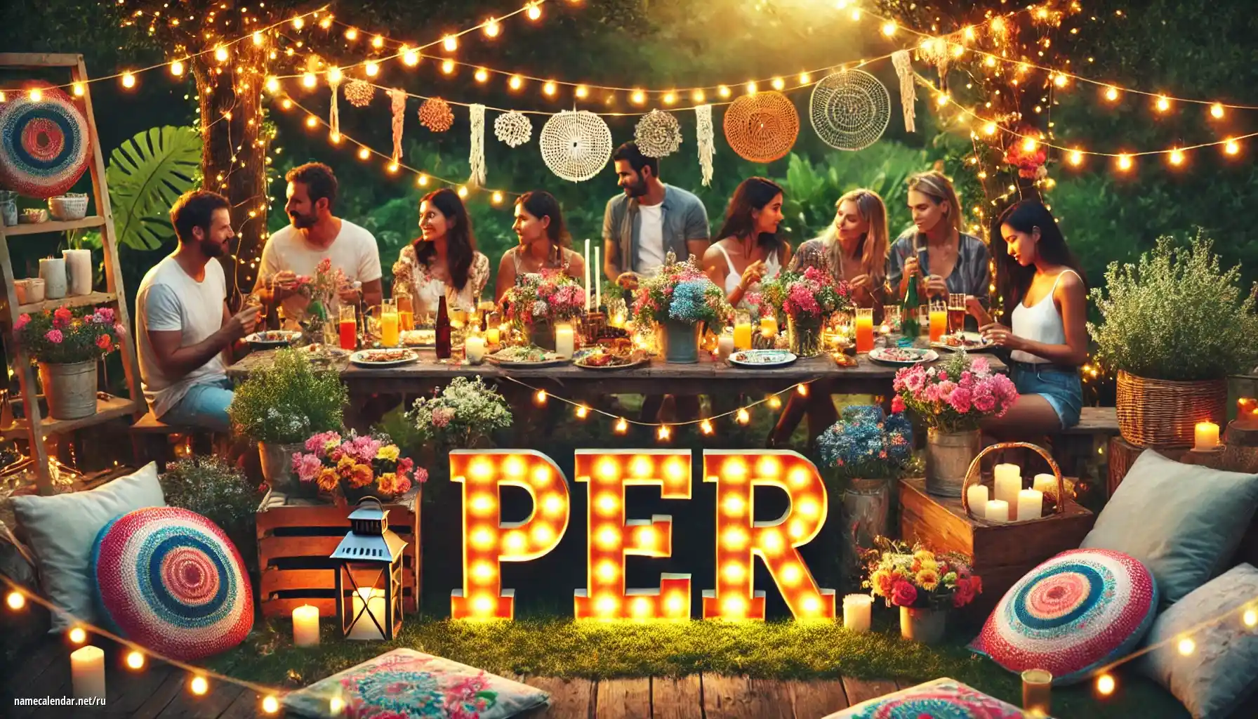 Празднование именин и именин - Per