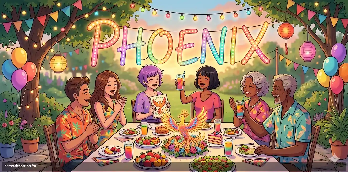 Празднование именин и именин - Phoenix