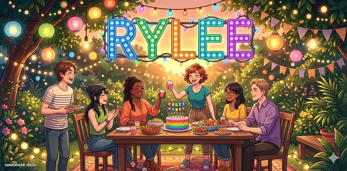 Празднование именин и именин - Rylee