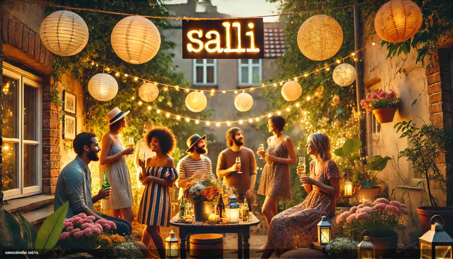 Празднование именин и именин - Salli