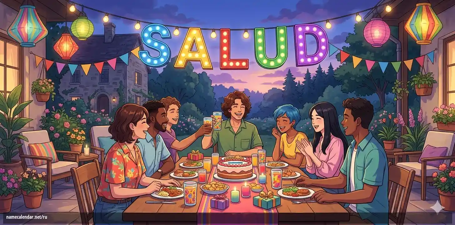 Празднование именин и именин - Salud