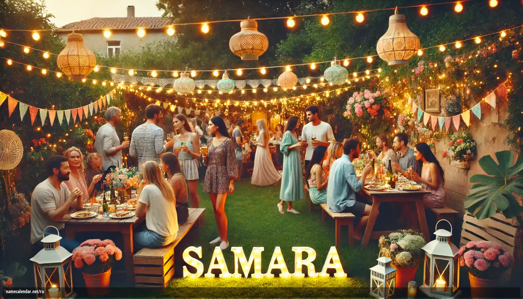 Празднование именин и именин - Samara