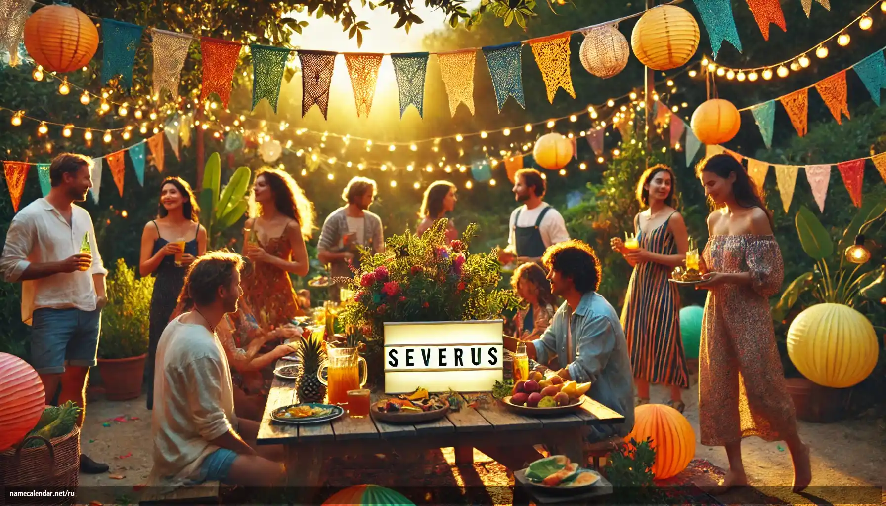 Празднование именин и именин - Severus