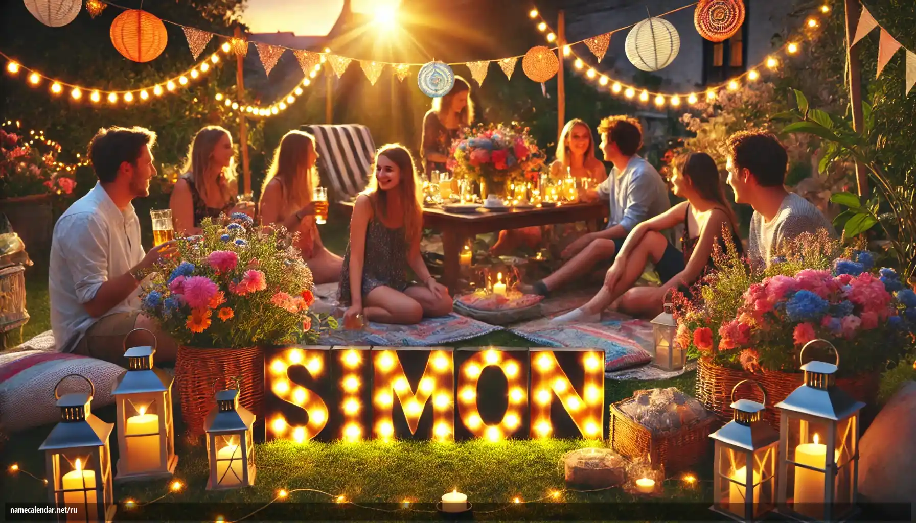 Празднование именин и именин - Simón