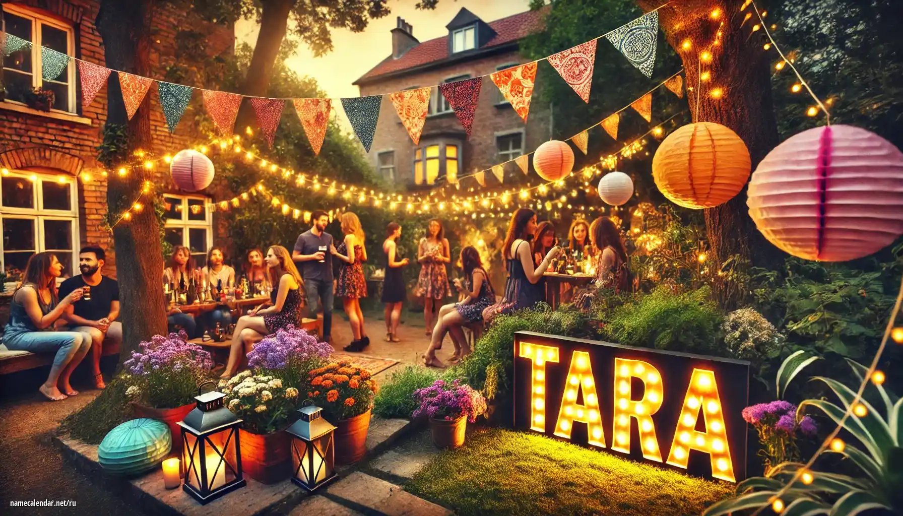 Празднование именин и именин - Tara