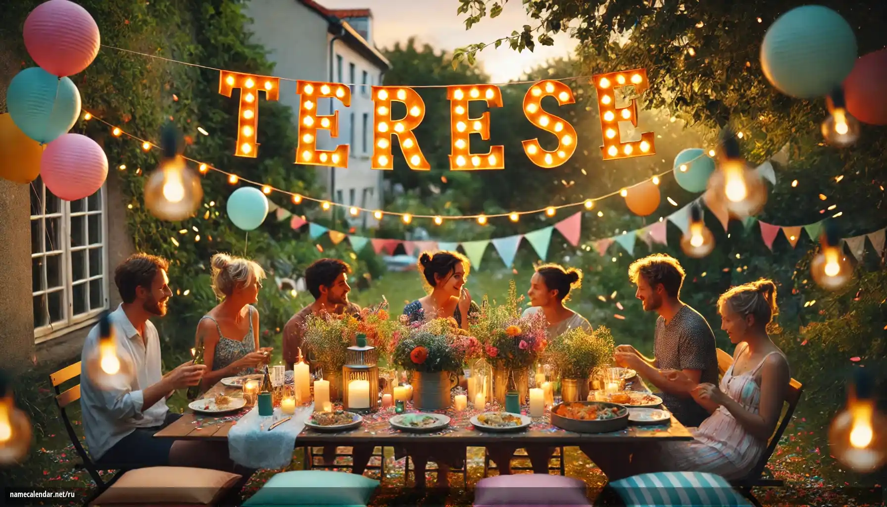 Празднование именин и именин - Terese