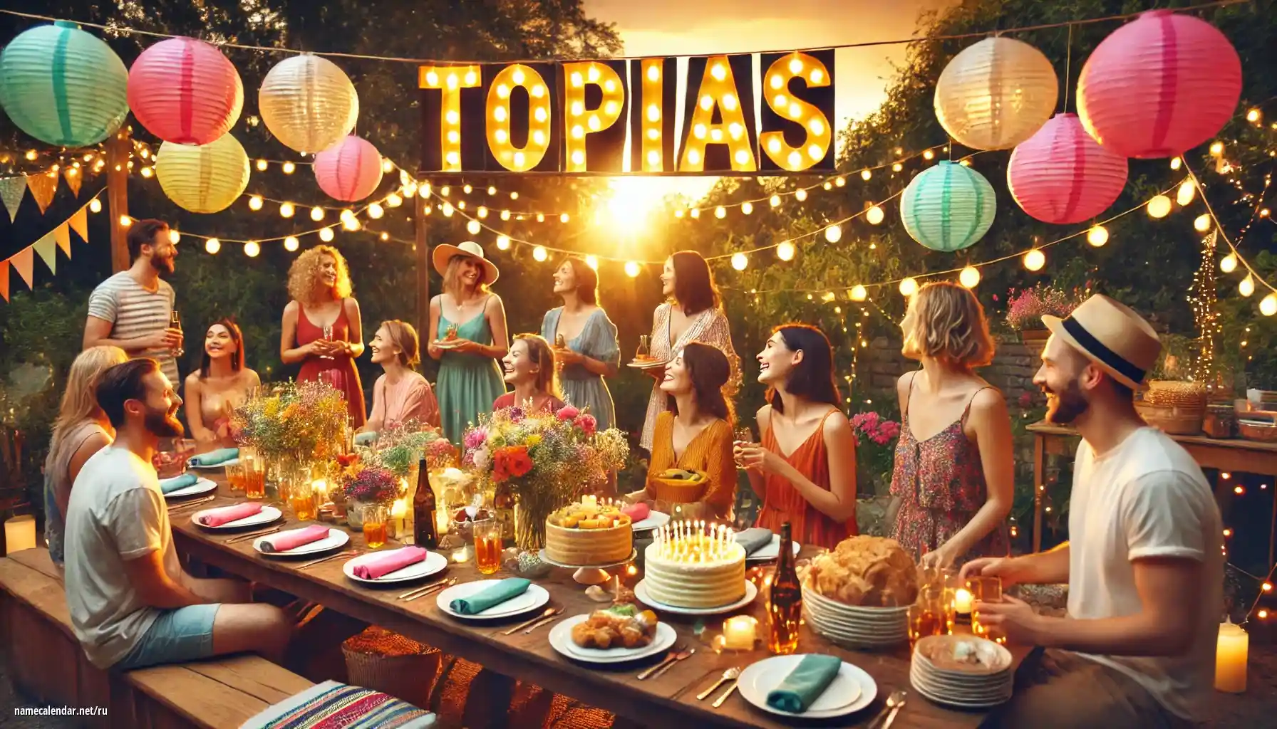 Празднование именин и именин - Topias