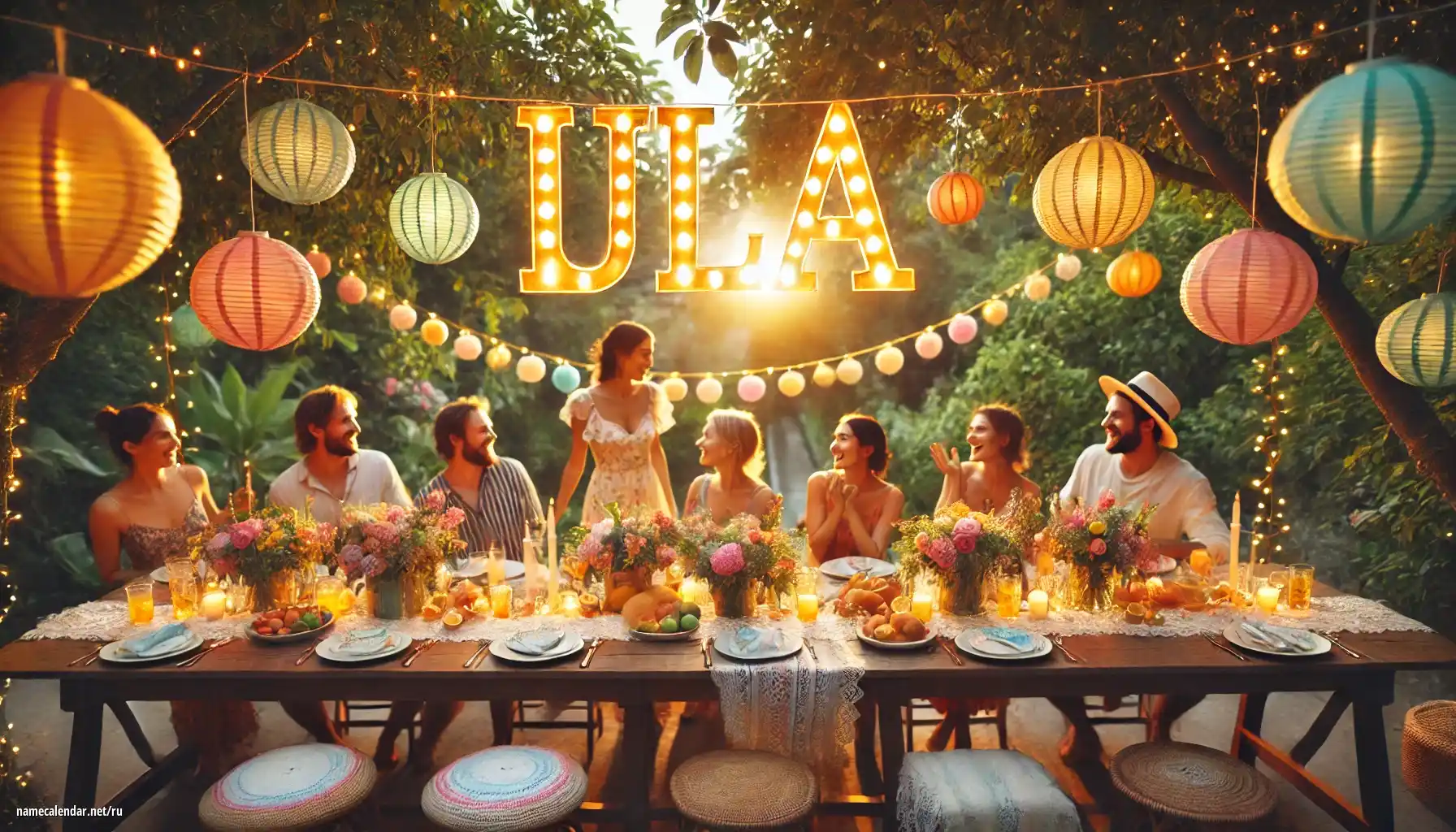 Празднование именин и именин - Ula