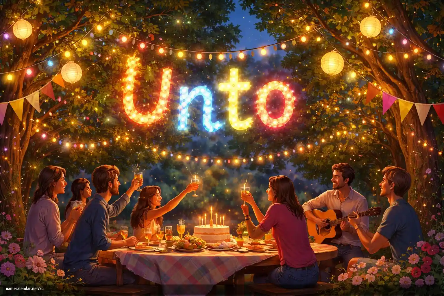 Празднование именин и именин - Unto