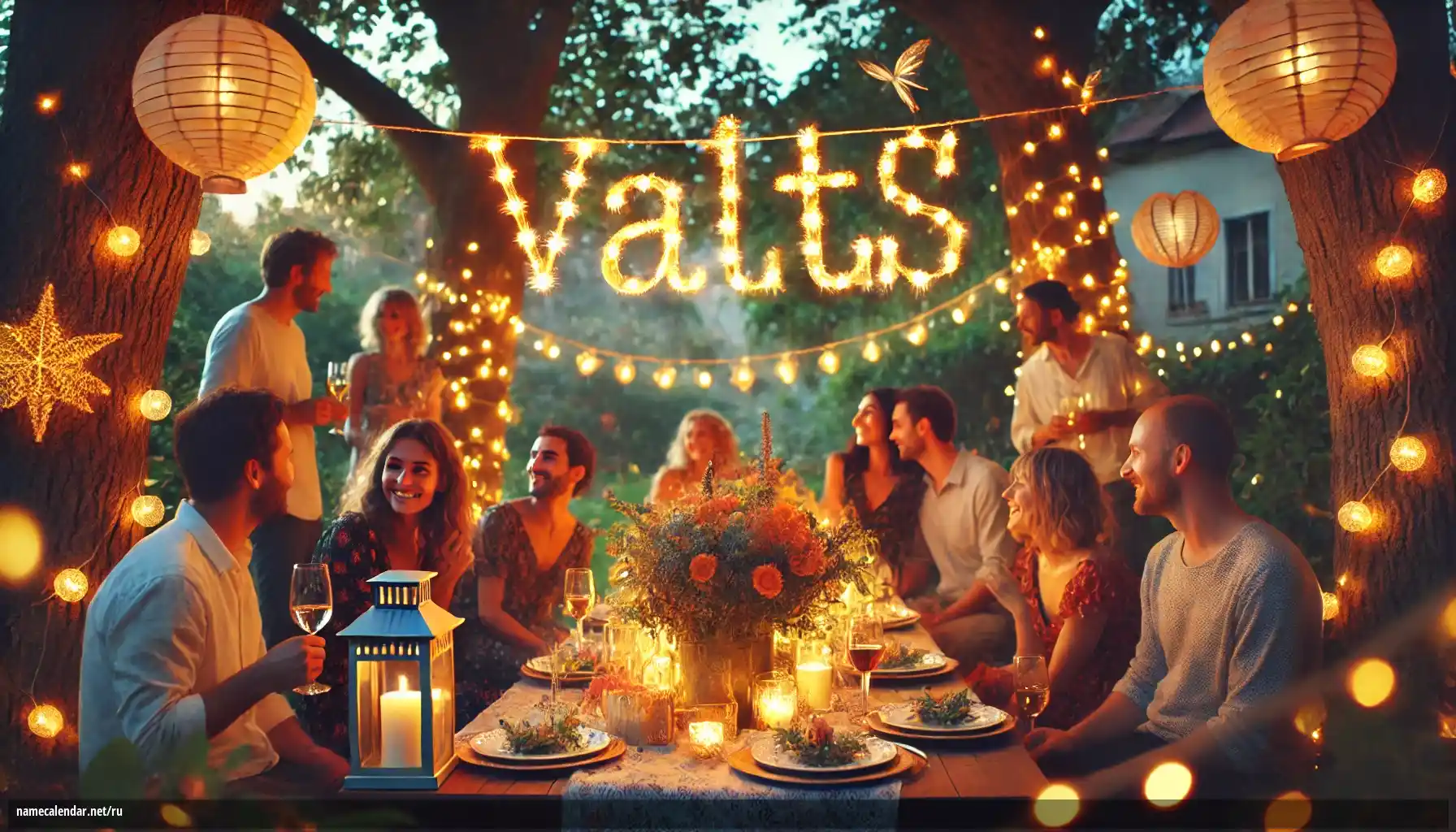 Празднование именин и именин - Valts